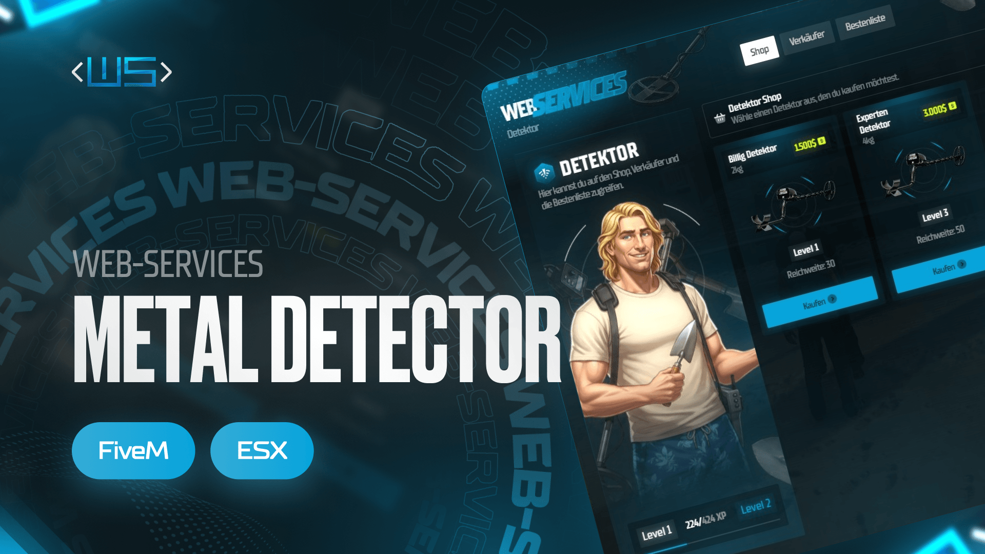 ws_metaldetector - FiveM Script